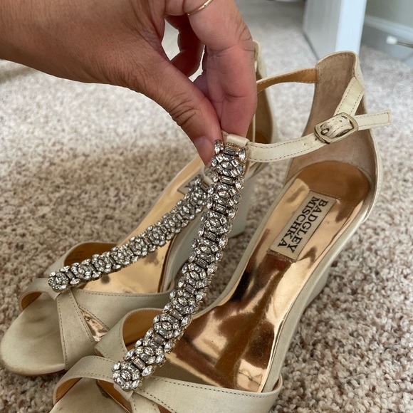 Badgley Mischka wedding shoes - Picture 2 of 5